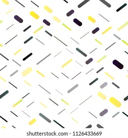 Dark Orange vector seamless cover with long lines. Shining colored illustration with narrow lines. The pattern can be used for websites.