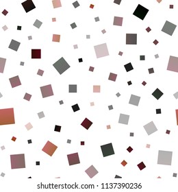 Dark Orange vector seamless cover in polygonal style. Illustration with set of colorful rectangles. Pattern for busines ad, booklets, leaflets