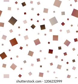 Dark Orange vector seamless cover in polygonal style. Abstract gradient illustration with rectangles. The template can be used as a background.