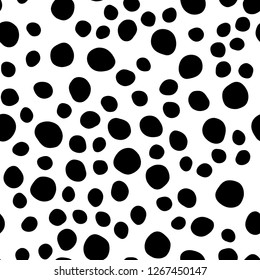 Dark Orange vector seamless texture with disks. Blurred decorative design in abstract style with bubbles. Trendy design for wallpaper, fabric makers.