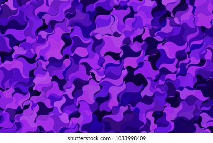 Dark Orange vector shining cranked template. A sample with blurred shapes. The polygonal design can be used for your web site.