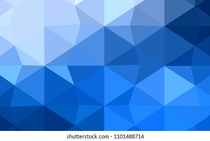 Dark Orange vector shining triangular layout. Modern geometrical abstract illustration with gradient. The polygonal design can be used for your web site.