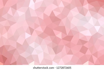 Dark Orange vector shining triangular backdrop. Colorful illustration in abstract style with triangles. Polygonal design for your web site.