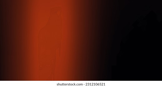 Dark Orange vector smart blurred texture. Abstract colorful illustration with gradient. Sample for your web designers.