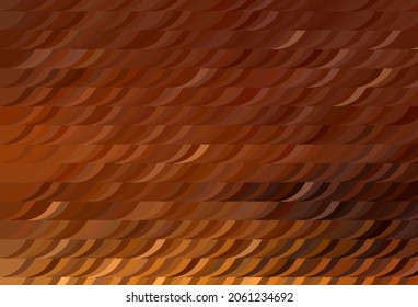 Plantilla vectorial de color naranja oscuro con formas caóticas. Coloridas formas caóticas con gradiente de estilo moderno. Diseño sencillo para su sitio web.