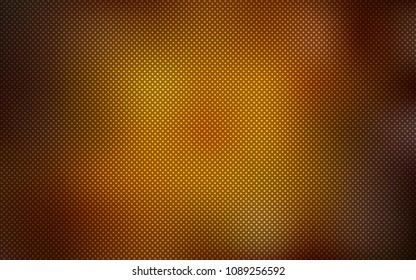 Dark Orange vector template with circles. Modern abstract illustration with colorful water drops. Pattern can be used for ads, leaflets.