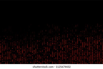 Dark Orange vector  template with circles. Abstract illustration with colored bubbles in nature style. Completely new template for your brand book.