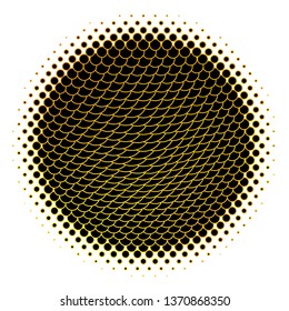 Dark Orange vector template with circles. Abstract decorative design in gradient style with bubbles. Design for your commercials.