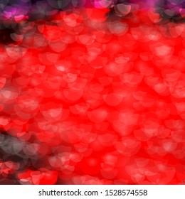 Dark Orange vector template with circles. Abstract colorful disks on simple gradient background. Design for posters, banners.