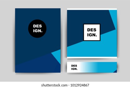 Dark Orange vector template for landing pages. Booklet with textbox on colorful abstract background. Pattern can be used as a template for calendars.