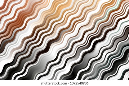 Dark Orange vector template with lava shapes. Shining crooked illustration in marble style. Textured wave pattern for backgrounds.