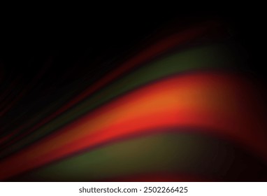 Dark Orange vector template with lava shapes. Brand new colored illustration in marble style with gradient. A completely new marble design for your business.