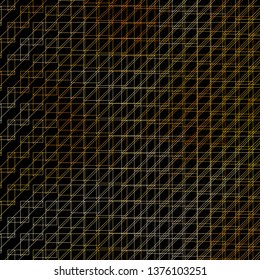 Dark Orange vector template with lines. Geometric abstract illustration with blurred lines. Best design for your posters, banners.