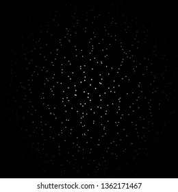 Dark Orange vector template with neon stars. Decorative illustration with stars on abstract template. Theme for cell phones.