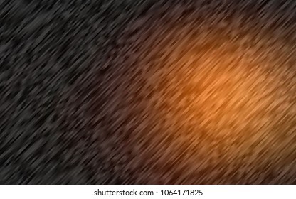 Dark Orange vector template with repeated sticks. Decorative shining illustration with lines on abstract template. Smart design for your business advert.