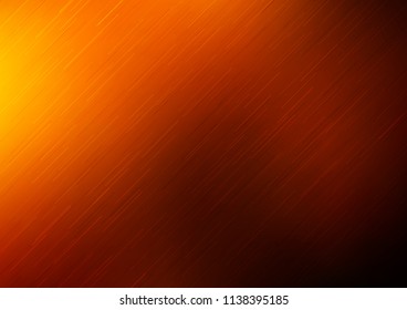Dark Orange vector template with repeated sticks. Shining colored illustration with narrow lines. The pattern can be used for busines ad, booklets, leaflets