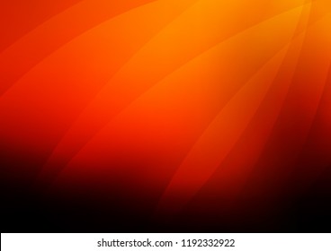 Dark Orange vector template with repeated sticks. Blurred decorative design in simple style with lines. The pattern can be used for busines ad, booklets, leaflets