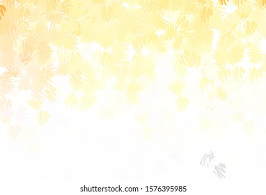 Dark Orange vector template with repeated sticks. Shining colored illustration with sharp stripes. Smart design for your business advert.