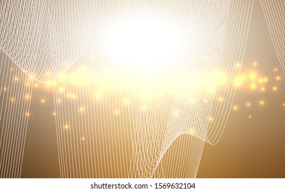 Dark Orange vector texture with birthday confetti. Blurred decorative design in anniversary style with confetti. The pattern can be used for birthday gifts, congratulations.