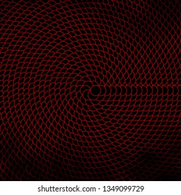 Dark Orange vector texture with circles. Abstract decorative design in gradient style with bubbles. Pattern for booklets, leaflets.