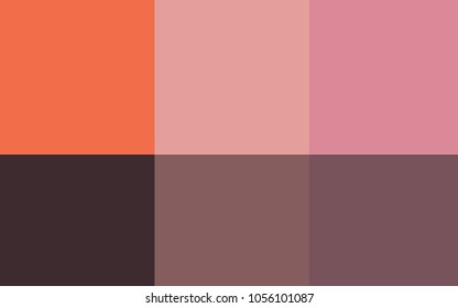 Dark Orange vector texture with collection of colors. Abstract palette with samples of rainbow colors. Pattern of colors for designers of booklets, leaflets.