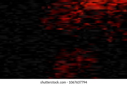 Dark Orange vector texture with colored lines. Glitter abstract illustration with colored sticks. The pattern can be used for busines ad, booklets, leaflets