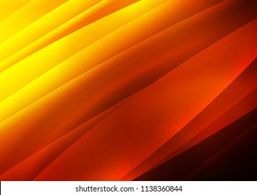 Dark Orange vector texture with colored lines. Modern geometrical abstract illustration with staves. The pattern can be used for busines ad, booklets, leaflets
