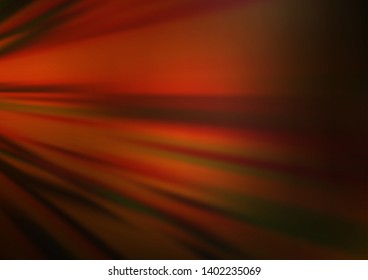 Dark Orange vector texture with colored lines. Blurred decorative design in simple style with lines. Pattern for ads, posters, banners.