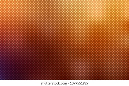 Dark Orange vector texture with disks. Modern abstract illustration with colorful water drops. Pattern can be used as texture of wallpapers.