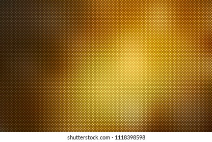 Dark Orange vector texture with disks. Modern abstract illustration with colorful water drops. New design for ad, poster, banner of your website.