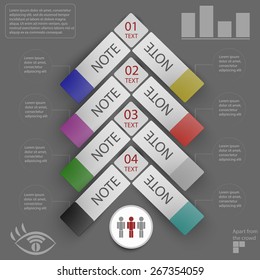dark orange world infographics with bubls. infographic concept.