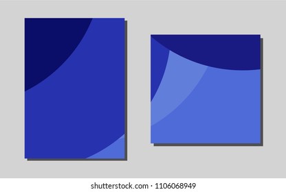 Dark Orangevector background for presentations. Abstract booklet on colored background with gradient. Pattern can be used as a template for calendars.