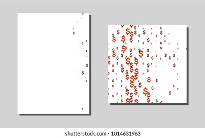 Dark Orangevector banner for websites. Booklet with textbox on colorful abstract background. The pattern can be used for any ad, booklets.