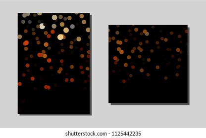 Dark Orangevector banner for websites. Booklet with textbox on colorful abstract background. The pattern can be used for any ad, booklets.