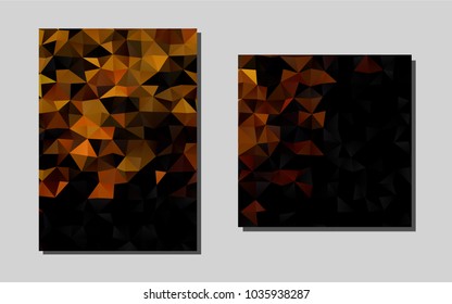 Dark Orangevector banner for websites. Modern abstract design concept with colorful gradient. Completely new template for your brand book.