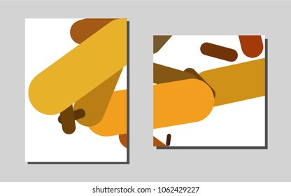 Dark Orangevector banner for websites. Modern abstract design concept with colorful gradient. Completely new template for your brand book.