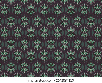 dark ornament abstract pattern design