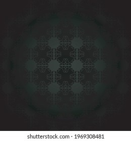 Dark ornament pattern design background