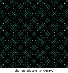 dark pagan geometric seamless pattern, easily customizable color palette, use gradient, opacity masks, clipping mask, vector 