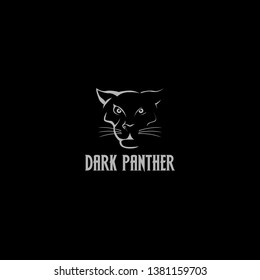 Dark  Panther  Vector Illustration of Logo Gaming Design for Game, team, Military, Company and other