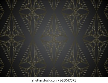 Dark pattern vintage backgrounds for design.