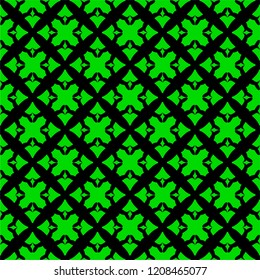 Dark patterns on green background
