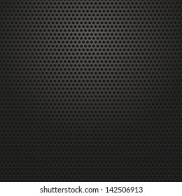 Dark Perforated Metal Background Image