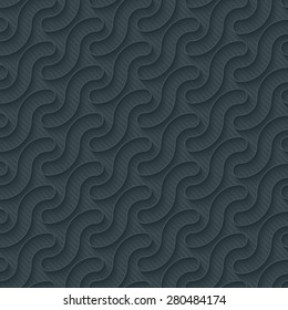 Dark perforated paper with outline extrude effect. 3d seamless background. See others in My Perforated Paper Sets.