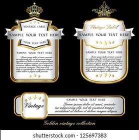 dark piano white collection of vintage alcohol wine labels