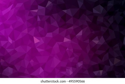 Dark pink abstract mosaic background. Glitter abstract illustration with an elegant design. A completely new design for your business.