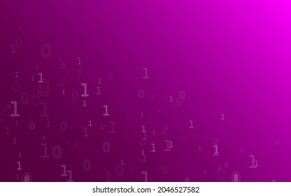 dark pink background, random minimalist number illustration vector for logo, card, banner, web and printing.