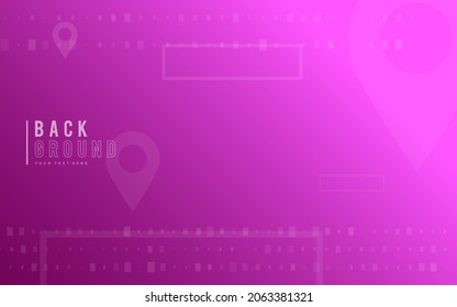 dark pink background, random minimalist abstract illustration vector for logo, card, banner, web and printing.