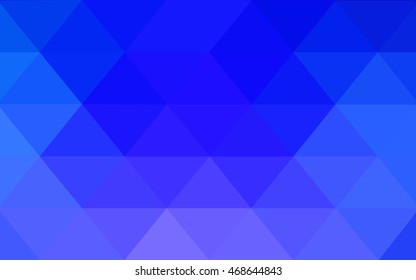 Dark pink, blue abstract polygonal pattern. Triangular geometric sample with gradient.  The polygonal design can be used for your web site.