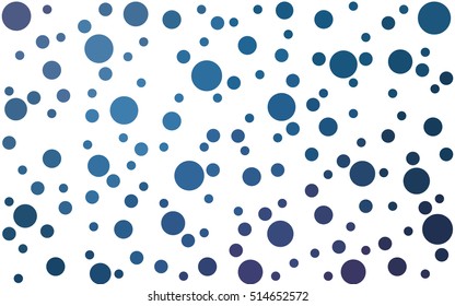 Dark Pink Blue abstract seamless pattern with circles. Geometry pattern for fabric. Textile background. Stock vector.